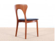 Mid-Century Modern Danish 6 Peter Chairs set  in teak  by Niels Koefoed 