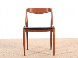 Mid-Century Modern scandinavian set of 4 chairs in teak by Johannes Andersen