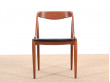 Mid-Century Modern scandinavian set of 4 chairs in teak by Johannes Andersen