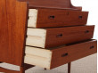 Mid-Century Modern scandinavian secretary in teak by Arne Wahl Iversen.