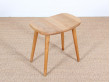 Mid-Century  modern scandinavian lounge stool model "Palle" by Yngve Ekström. 