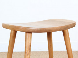 Mid-Century  modern scandinavian lounge stool model "Palle" by Yngve Ekström. 