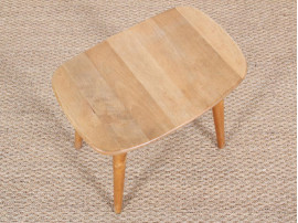 Mid-Century  modern scandinavian lounge stool model "Palle" by Yngve Ekström. 