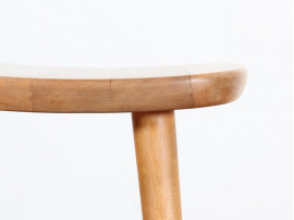 Mid-Century  modern scandinavian lounge stool model "Palle" by Yngve Ekström. 