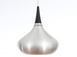 Pair of pendant Orient lamp in aluminium by Jo Hammerborg