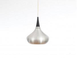 Pair of pendant Orient lamp in aluminium by Jo Hammerborg