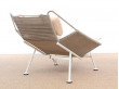 Lounge chair Flag Halyard PP 225 by Hans Wegner new edition