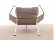 Lounge chair Flag Halyard PP 225 by Hans Wegner new edition