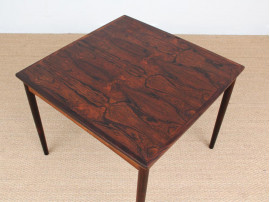 Mid-Century  modern dining table in rosewood 4/6 seats by Poul Hundevad