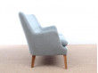 Mid-Century Modern scandinavian 2 seats sofa by Arne Vodder AV 53 new release.