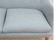 Mid-Century Modern scandinavian 2 seats sofa by Arne Vodder AV 53 new release.