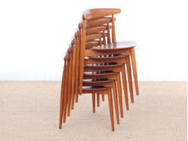 Mid-Century modern  "Heart Dining Set" by Hans J. Wegner 