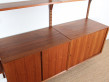 Mid century modern scandinavian wall system Cado in teak