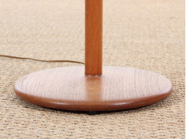 Mid-Century Modern scandinavian floor lamp in teak by Uno & Osten Kristensson