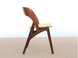 Mid-Century Modern Danish set of 4 dining chairs in Rio rosewood 