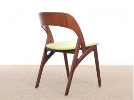 Mid-Century Modern Danish set of 4 dining chairs in Rio rosewood 