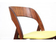 Mid-Century Modern Danish set of 4 dining chairs in Rio rosewood 