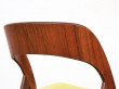 Mid-Century Modern Danish set of 4 dining chairs in Rio rosewood 