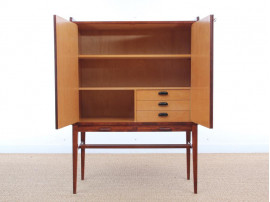 Mid-Century  modern scandinavian cabinet in Rio rosewood