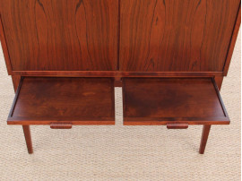 Mid-Century  modern scandinavian cabinet in Rio rosewood