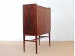 Mid-Century  modern scandinavian cabinet in Rio rosewood