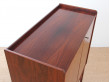 Mid-Century  modern scandinavian cabinet in Rio rosewood