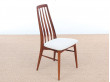 Mid-Century Modern Danish set of 4 chairs in Rio rosewood model Eva by Niels Kofoed