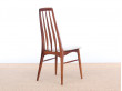 Mid-Century Modern Danish set of 4 chairs in Rio rosewood model Eva by Niels Kofoed