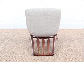 Mid-Century Modern Danish set of 4 chairs in Rio rosewood model Eva by Niels Kofoed