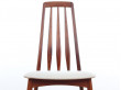 Mid-Century Modern Danish set of 4 chairs in Rio rosewood model Eva by Niels Kofoed