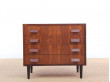 Mid-Century modern small chest of drawers in Rio rosewood