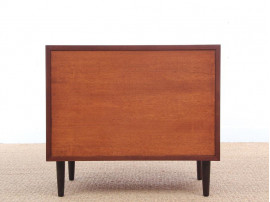 Mid-Century modern small chest of drawers in Rio rosewood