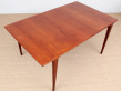 Mid-Century modern dining table in teak by Harry Rosengren Hansen 6/10 seats.