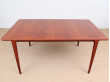 Mid-Century modern dining table in teak by Harry Rosengren Hansen 6/10 seats.