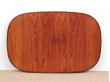 Mid-Century  modern dining table in rosewood 6/10 seats.