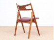 Mid-Century modern set of 10 Sawback chairs by Hans J. Wegner