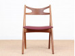 Suite de 10 chaises CH29 "Sawback" 