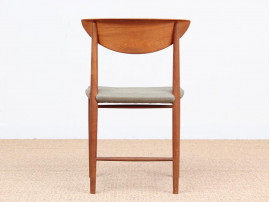 Mid-Century Modern Danish set of6 chairs in teck model 316 by Hvidt & Mølgaard Nielsen