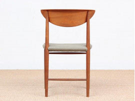 Suite de 4 chaises teck peter Hvidt Molgard Nielsen model 316