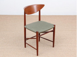 Mid-Century Modern Danish set of6 chairs in teck model 316 by Hvidt & Mølgaard Nielsen