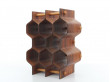 Mid modern century wine rack by Torsten Johansson in Rio rosewood