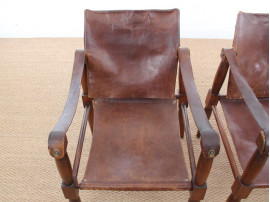 Pair of safari chairs