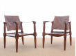 Pair of safari chairs