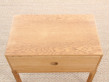 Mid-Century  modern chest of drawers or bed table in oak modele 384 by Kai Kristiansen 