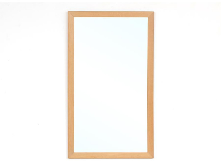 Grand miroir scandinave en chêne modèle 366