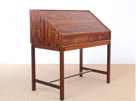 Mid-Century  modern scandinavian secretary in Rio rosewood by Dyrlund