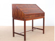 Mid-Century  modern scandinavian secretary in Rio rosewood by Dyrlund