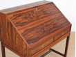 Mid-Century  modern scandinavian secretary in Rio rosewood by Dyrlund