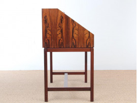 Mid-Century  modern scandinavian secretary in Rio rosewood by Dyrlund