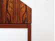 Mid-Century  modern scandinavian secretary in Rio rosewood by Dyrlund